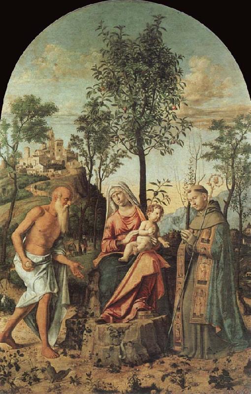 Gentile Bellini Madonna of the Orange trees